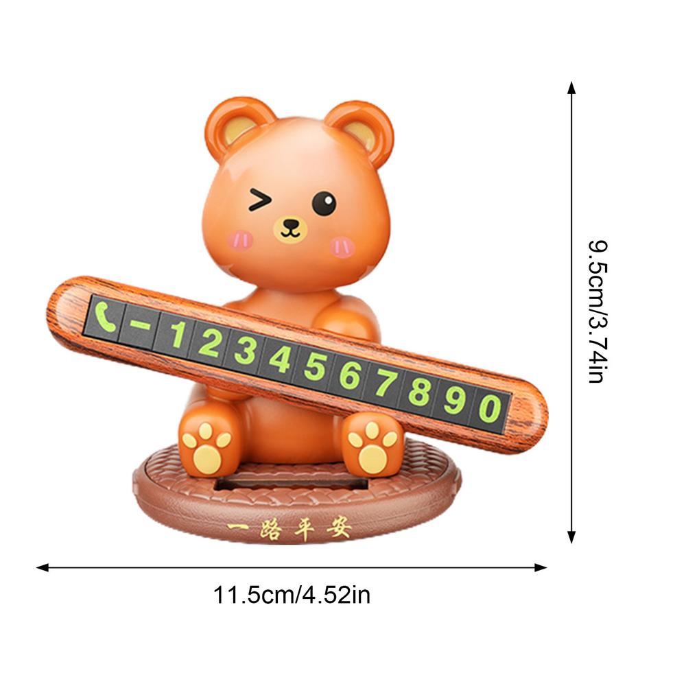 

Временная парковка автомобиля, номерной знак на солнечной батарее, мультяшный временный парковочный номерной знак, трясущаяся голова куклы, аксессуары для остановки транспортного средства для внедорожников, автофургонов