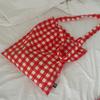 Red Check Bag