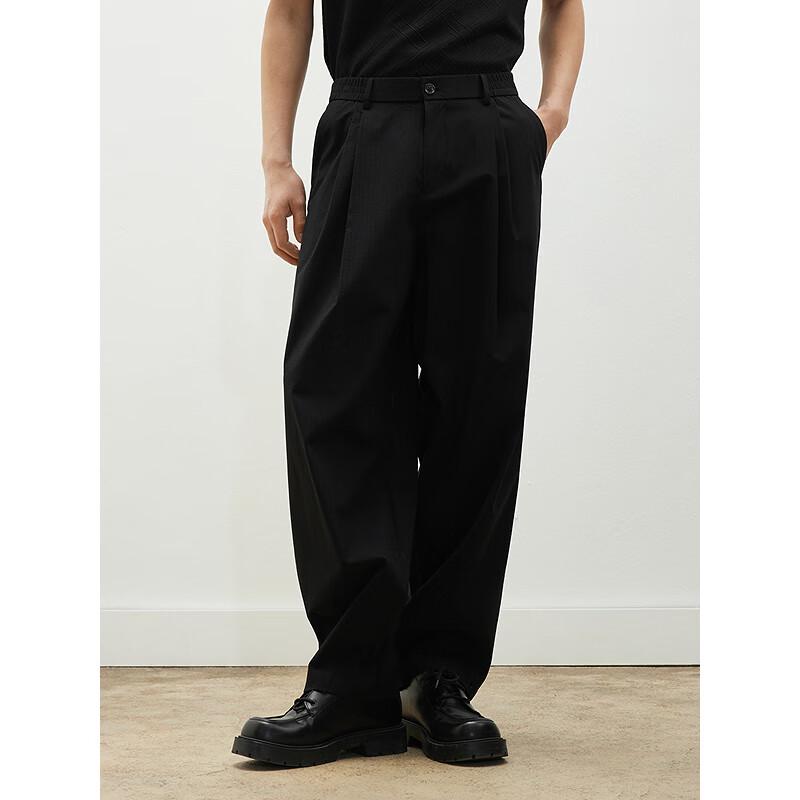 GXG Men's Loose Straight Leg Commuter Trousers