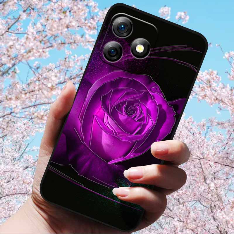3D Relief Embossed Retro For Ulefone Note 18 Ultra Cases Soft Silicone Back Cover Cases For Ulefone Note 18 Ultra 3D Relief Case