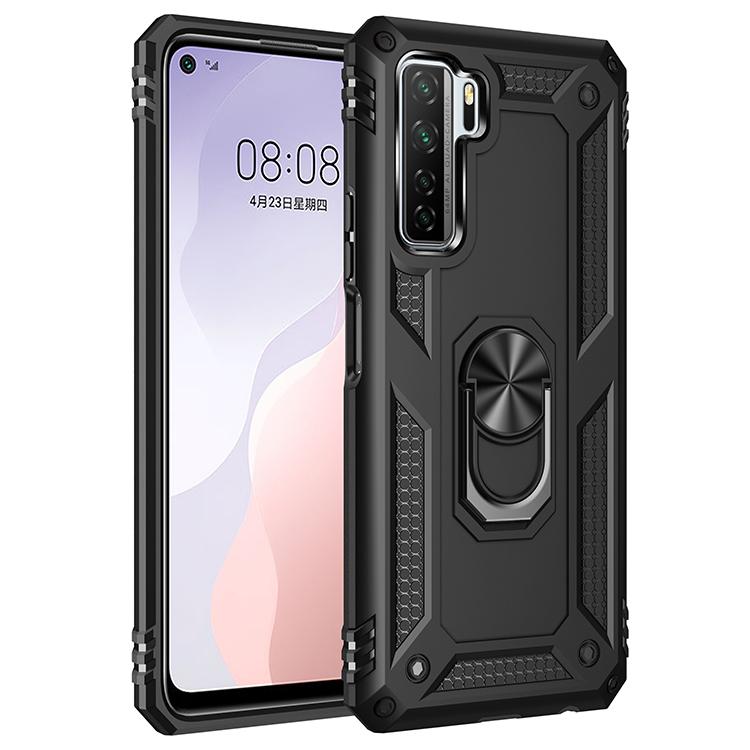 Case for P40 Lite 5G Armor Rugged Military Shockproof Magnet Car Holder Ring Cover for Huawei P 40 Lite 5G