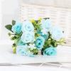 1 Mazzo di Rose Simulate Fiori Artificiali Mazzo Accessorio per Fotografia per Bouquet da Sposa Decorazione per la Casa Accessori per Feste