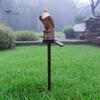 Solar Powered Pathway Lighting Eagle Garden Light, Outdoor Waterproof LED Light with Weather Resistant Decor Stake, Bald for Courtyard Lawn