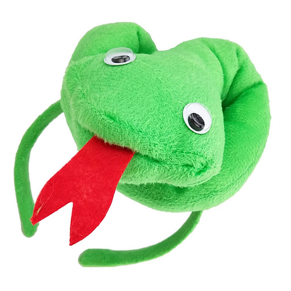 Prank Snakes Headpiece Proms Birthday Hairbands Fun Headwear Cartoon Snakes HalloweenHair Headwear