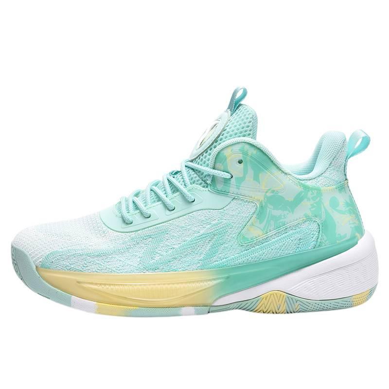 Four Seasons Flying Weaving Mesh Breathable Professional Practical Basketball Shoes Men's Non-slip, Wear-resistant and Shock-absorbing Large Size