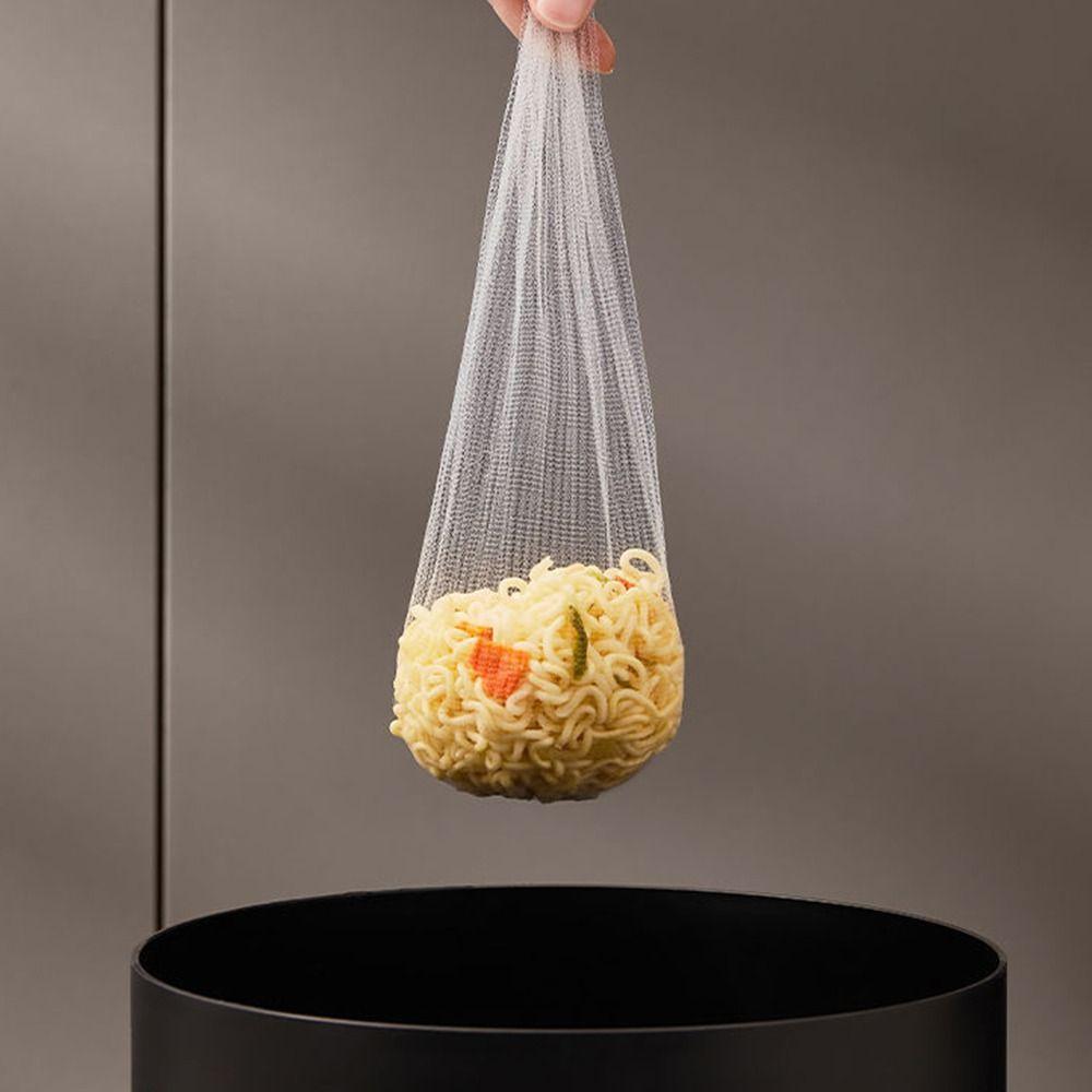 New Hanging Net Kitchen Drainage Rack Multi-Purpose Filter Bag Leftovers Filter Triangle Food Drainer Kitchen
