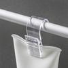 4Pcs Anti-slid Sturdy Hook Clip Plastic Practical Annular Clip Hanger for Home