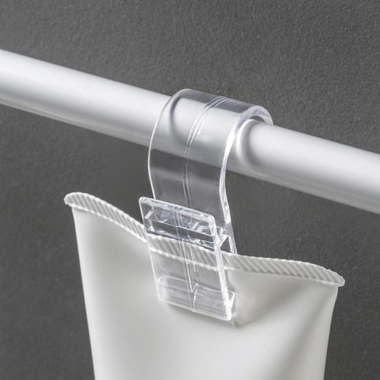 4Pcs Anti-slid Sturdy Hook Clip Plastic Practical Annular Clip Hanger for Home