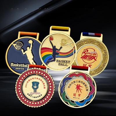 Přizpůsobitelná zlatá medaile Dětský sportovní šampion
