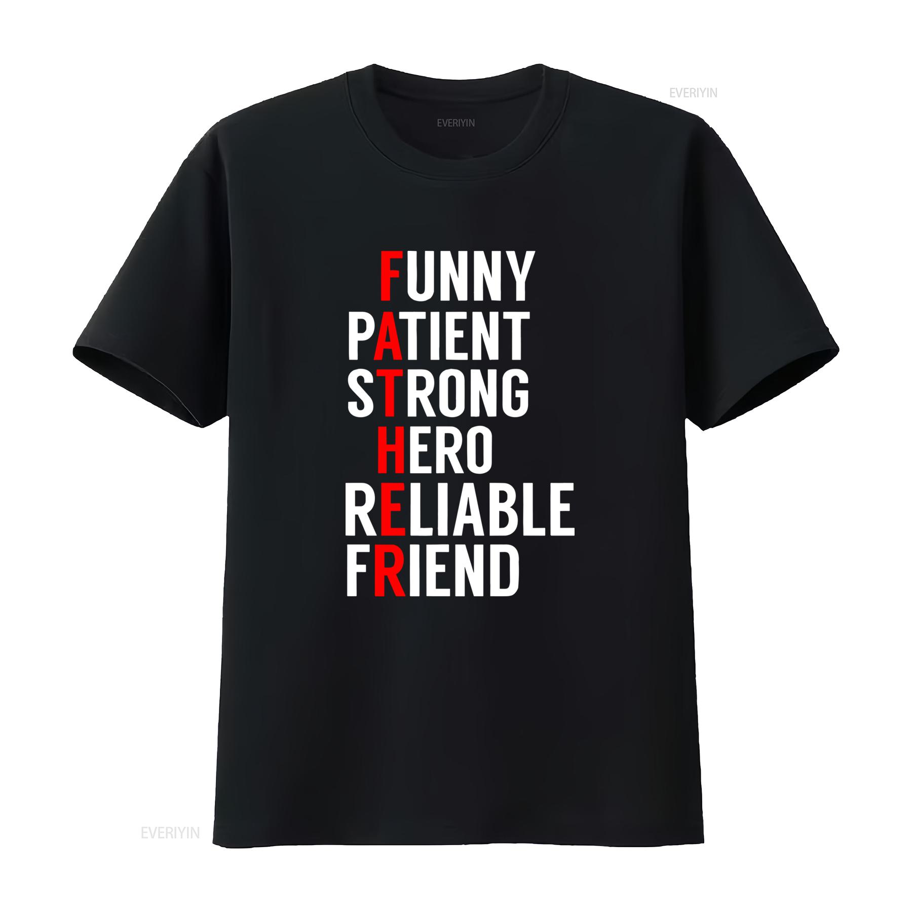

Funny Patient Strong Hero Reliable Friend T Shirt Unique For Dad Fathers Day Ideas vintage Washed Unisex designer clothes Soft 4XL