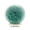 190g Farbverlauf Mohair Knäuel 3mm Handgemacht DIY Schal Mütze Pullover Schal Stricken