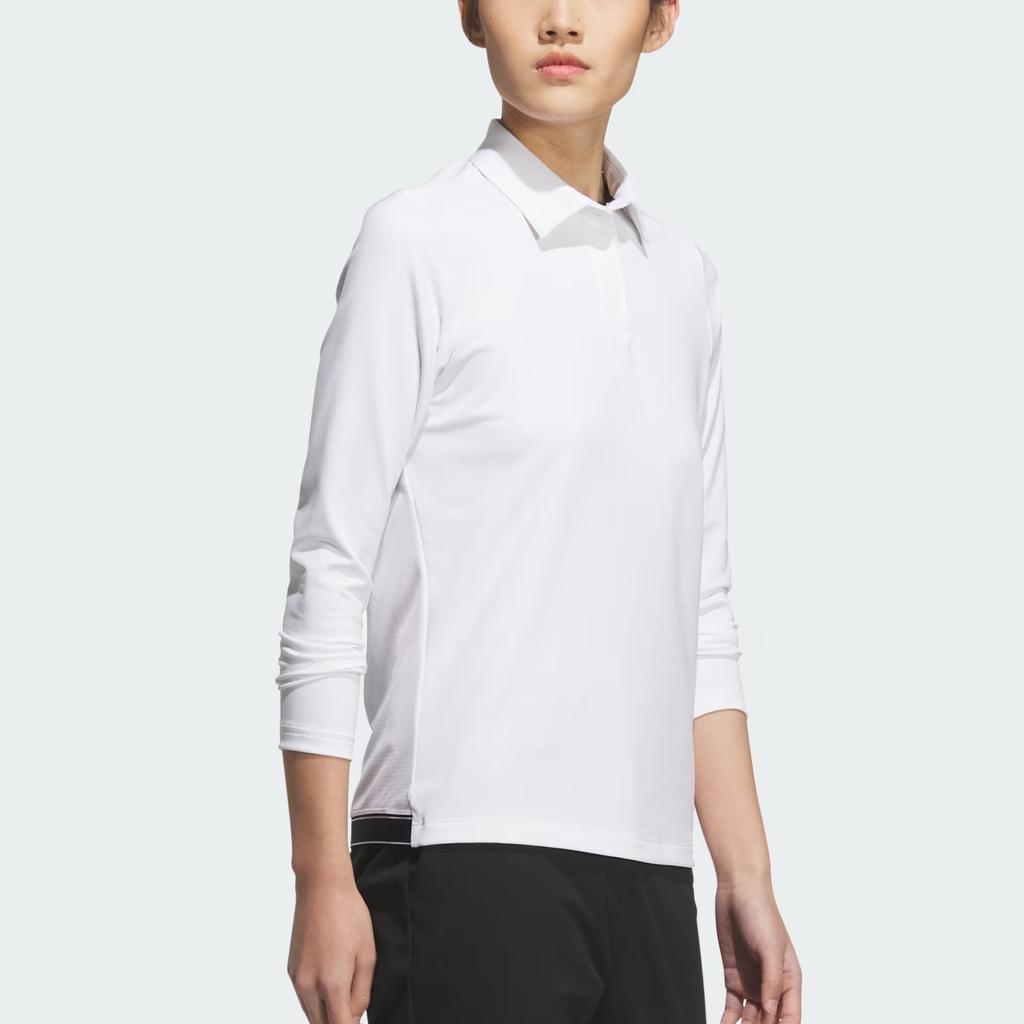 Adidas Fashionable Comfortable Pullover Long Sleeve Polo Shirt Women tops JM9559