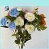 Head Camellia Four Simulated Flower Wedding Decoration Auditorium Roadway