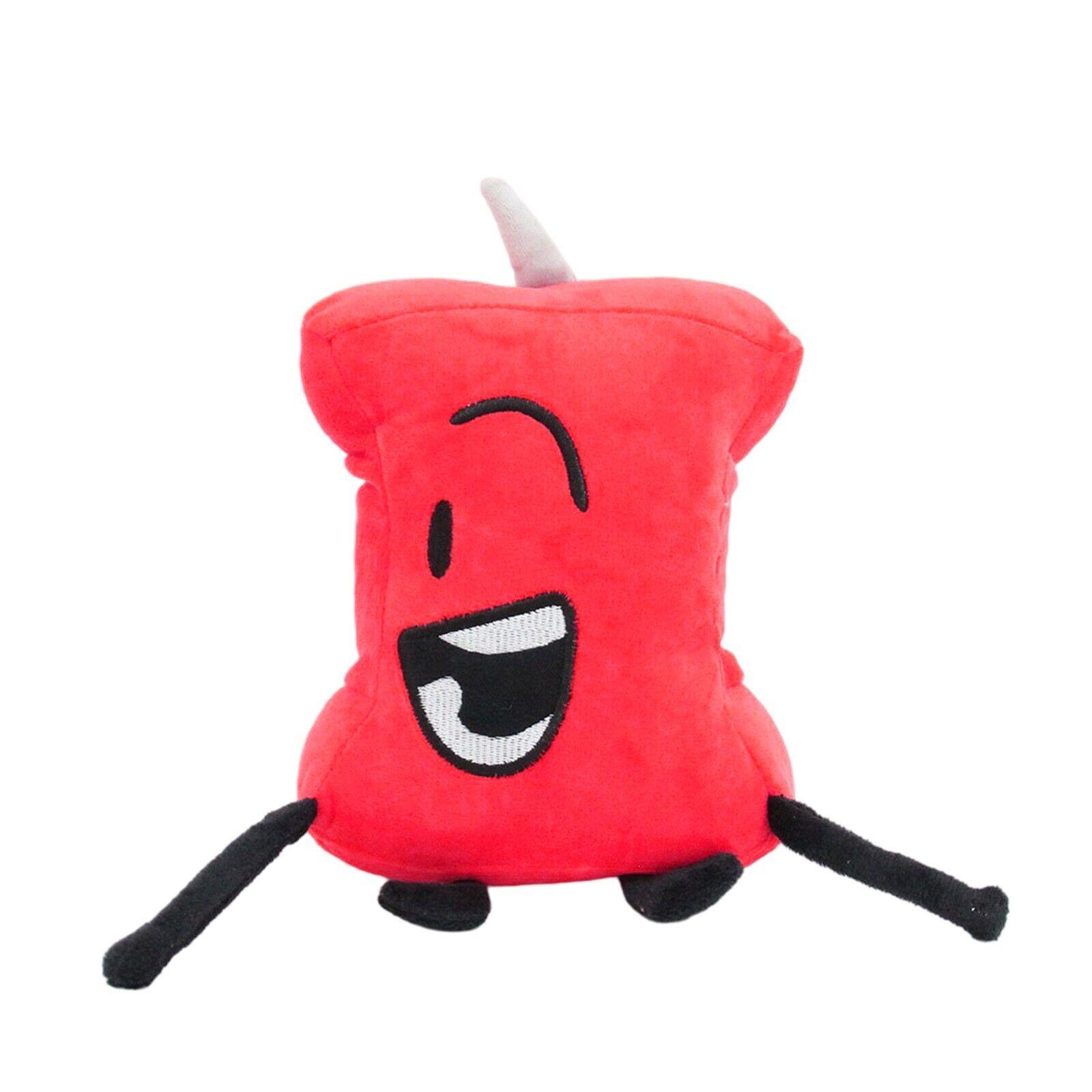 

Bfdi Plushie Battle for Dream Island Плюшевая игрушка Мягкая кукла-животное Leafy Firey Pin - 20cm