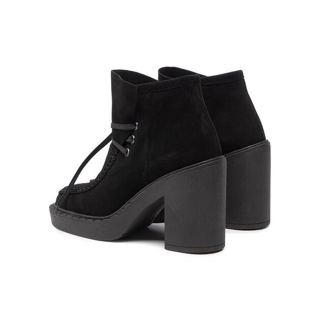 Simple Ankle Boots SL-34-02-000074 Black