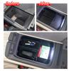 Car Central Armrest Storage Box for NIO ET7 2025-2025 Center Console Tray Organizer Accessories Tidying Black