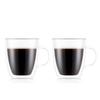 Bodum Set 2 mugs 0.45 L Transparent