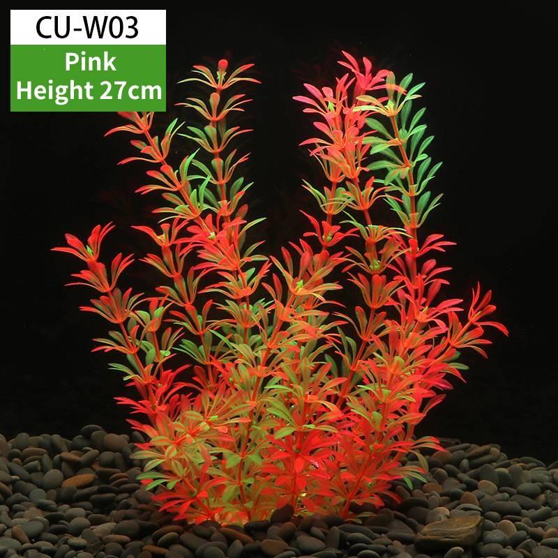 Simulated Aquatic Aquarium Plants Artificial Plastic Grass Fish Tanks Plant
