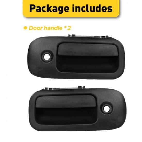 2x For GMC Express Chevy Van Outside Exterior Outer Door Handle Left Front Right