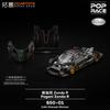 POP RACE 1:64 PAGANI ZONDA R Black  S50-01 Alloy Diecast Car Model Collection Gift