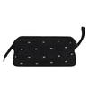 Hair Dryer Storage Bag For Travel Kawaii Cute Bow Embroidery Hair Tools Organizer With Zipper Cosmetic Makeup Bag 1-5PCS