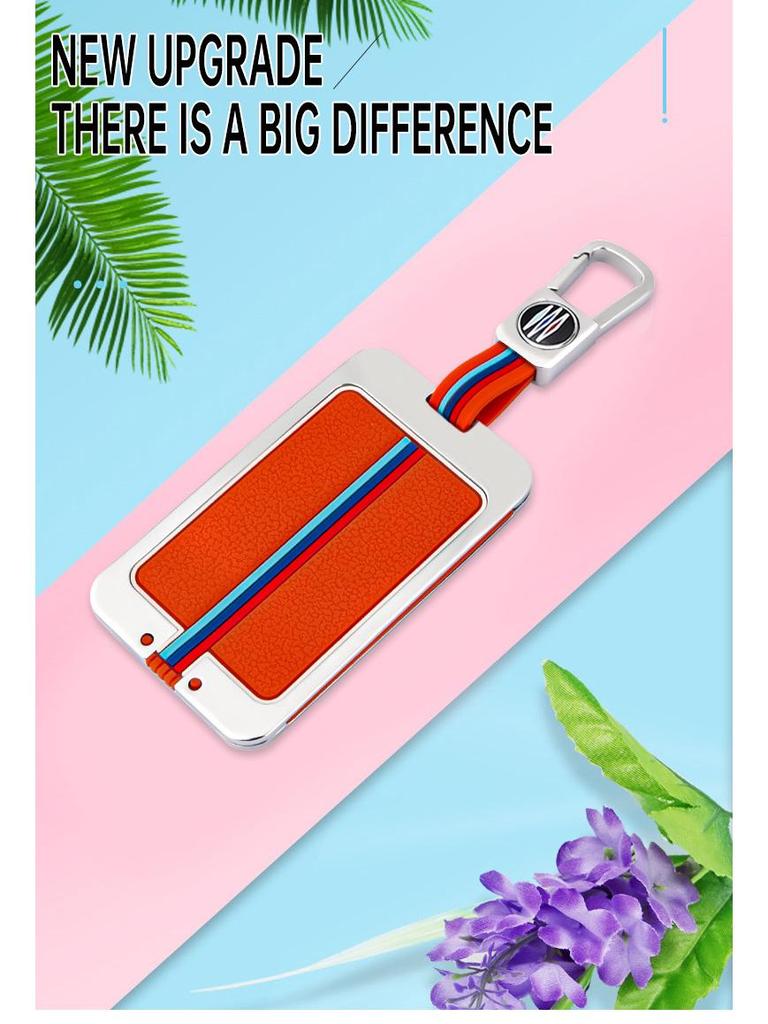 NIO Car NFC Key Case: ES6/ES8/EC6 Women's High-End Protective Shell with Buckle