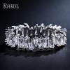 RAKOL Anello in Rame Colorato Moda Europea & Americana per Donne