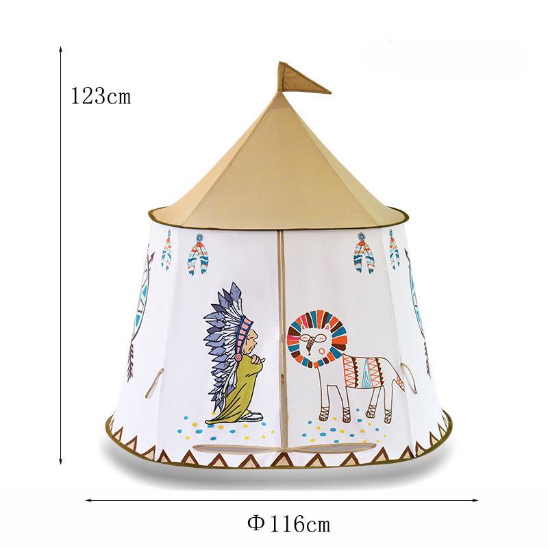Children's Indoor Tent Indian Yurt Baby Toy Kindergarten Game House