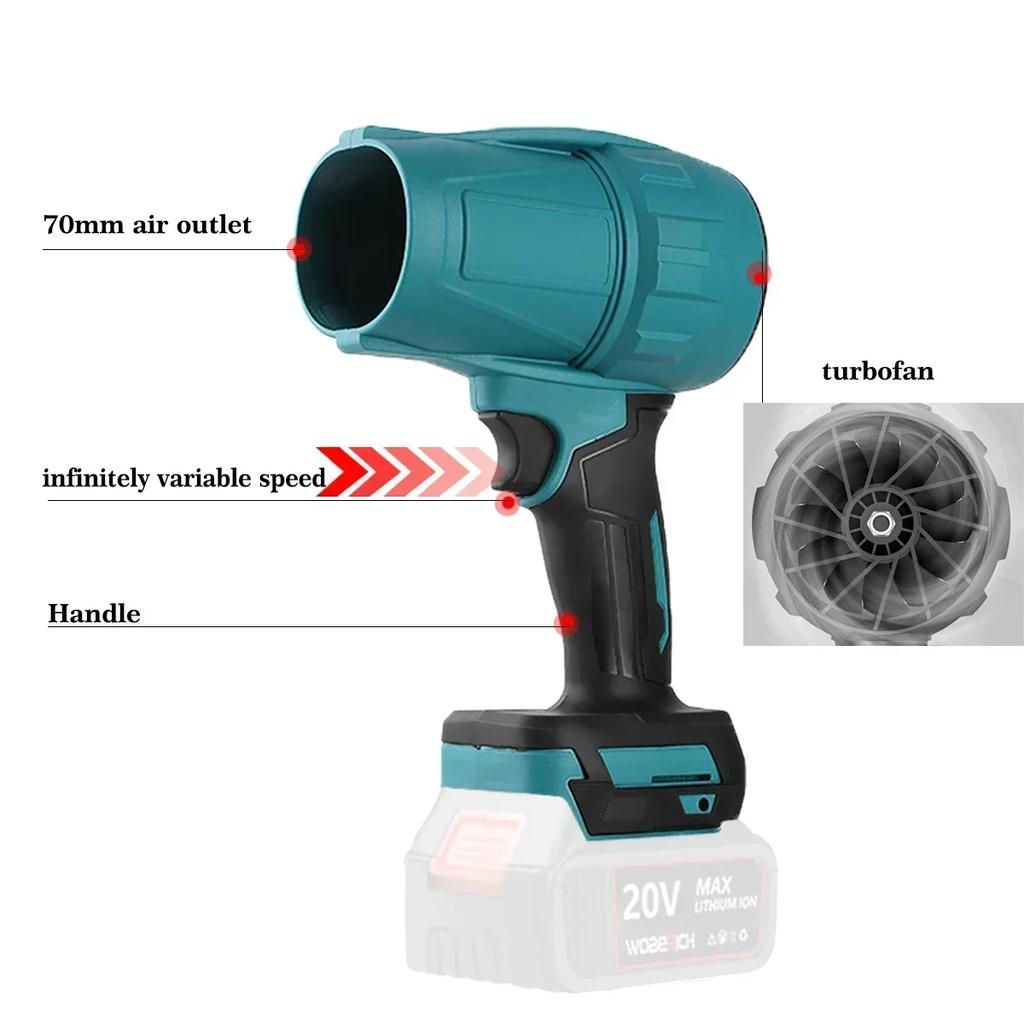 Reinigung Handheld Auto Haartrockner Heftigen Air Gun Jet Fan Elektrische Leistungsstarke Turbine Schnee Entfernung Trockner Turbine Haartrockner