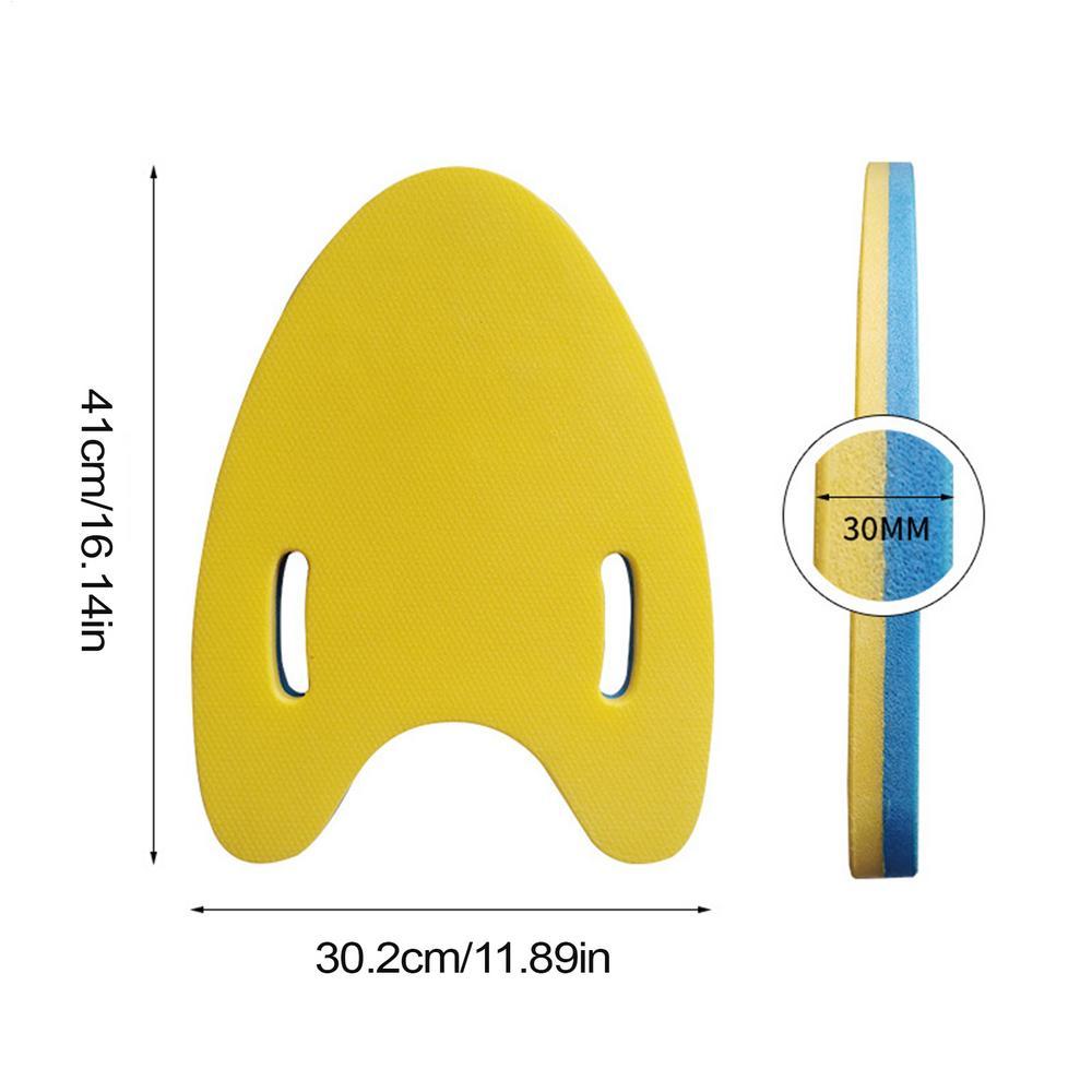 Children Swimming Board Floating Plate Back Lightweight Float Tool Kickboard Adult Swim Beginner Pool Beach Swimming Skill жёлтый