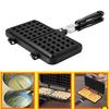 Non Stick Double Waffle Mold Cake Pan 33x22cm