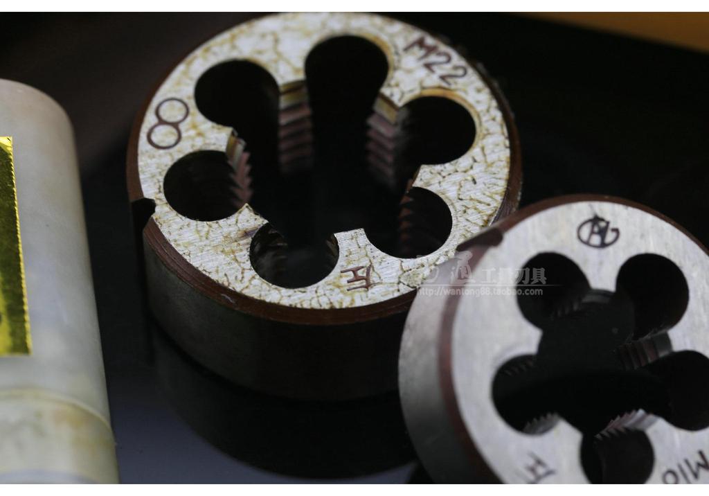 Fine Thread Tap/Die Set M22-36: Specs - 22x1, 22x1.5, 22x2, 24x1, 24x1.5