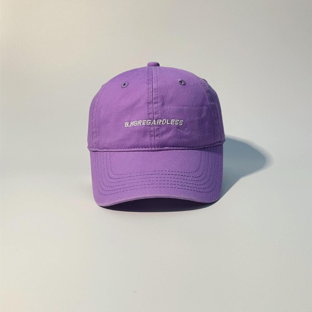 Koreanische Vintage-inspirierte bestickte Baseballkappe – Unisex Sommer-Entenschnabel-Sonnenhut