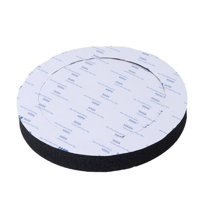 6.5inch Pad Cotton Car Speaker Ring Sound Insulation Accessories Audio Soundproof Door Trim Self Adhesive Insulation Rin