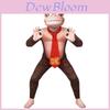 Disfraz Cosplay de Super Mario Bros Donkey Kong Para Niños y Adultos Con Máscara de Cabeza de Gorila Para Fiesta de Halloween