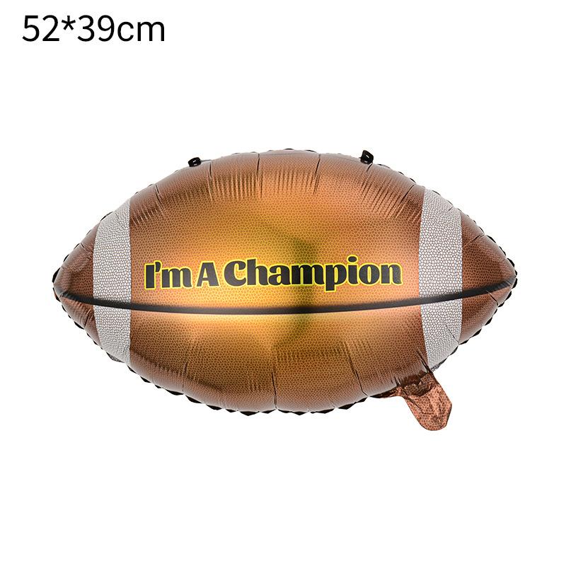 18 Inch Black And White Football Balloon Football Basketball Balloon Baseball Sports Aluminum Film Balloon European Cup Decorative Props