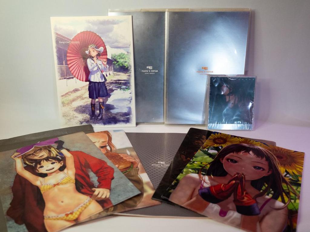 [USED] Range Murata PASTA'S ESTAB Clear File Art Book Last Exile