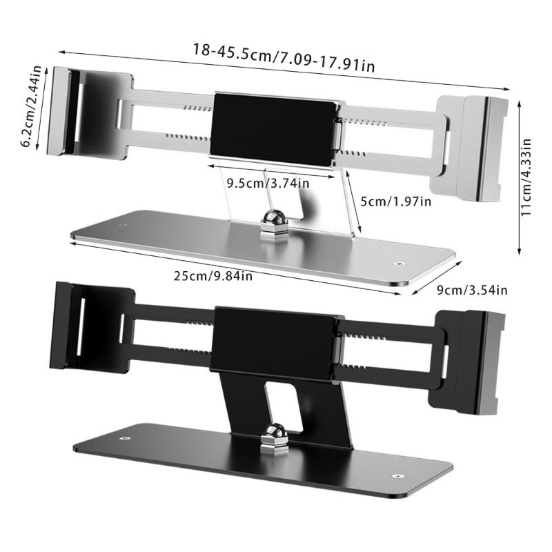 Aluminum Anti Theft Laptop Display Stand With Security Lock and Key Laptop Holder Bracket Tablet PC Holder Accessories