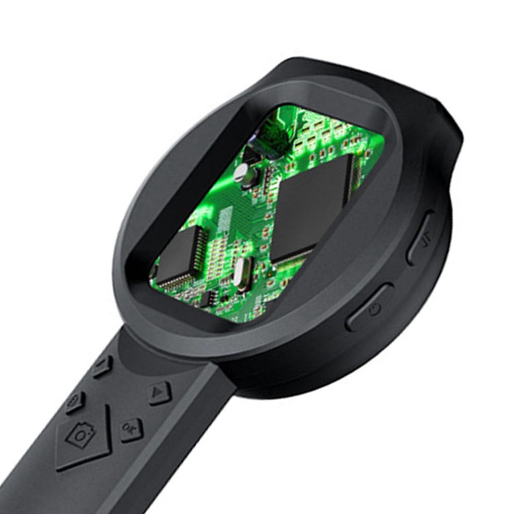 Lente d'ingrandimento digitale portatile Schermo IPS da 2,8 pollici Portatile Lente d'ingrandimento da 2 MP 1000X con luce 4 pulsanti di zoom 12 lingue