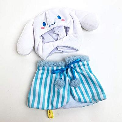 Naitou Design Plush Costumer Cinnamoroll, Size M, for Plush Clothes, Ages 6+, Hat Width: Approx. 23.5cm