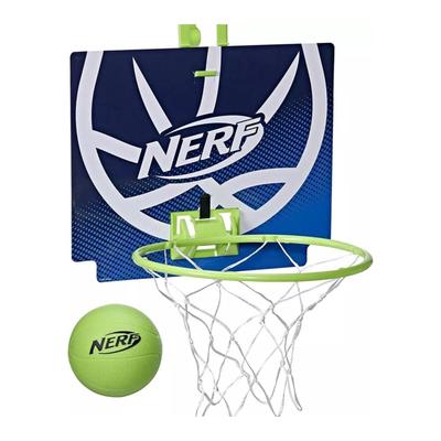 Franklin NERF Basketball Wall-Mounted Net Hoop/Basketball/Indoor Play/Kids/Basketball/Beginner