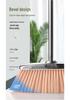 Stainless Steel Extra Thick Dustpan & Broom Set for Household Use
