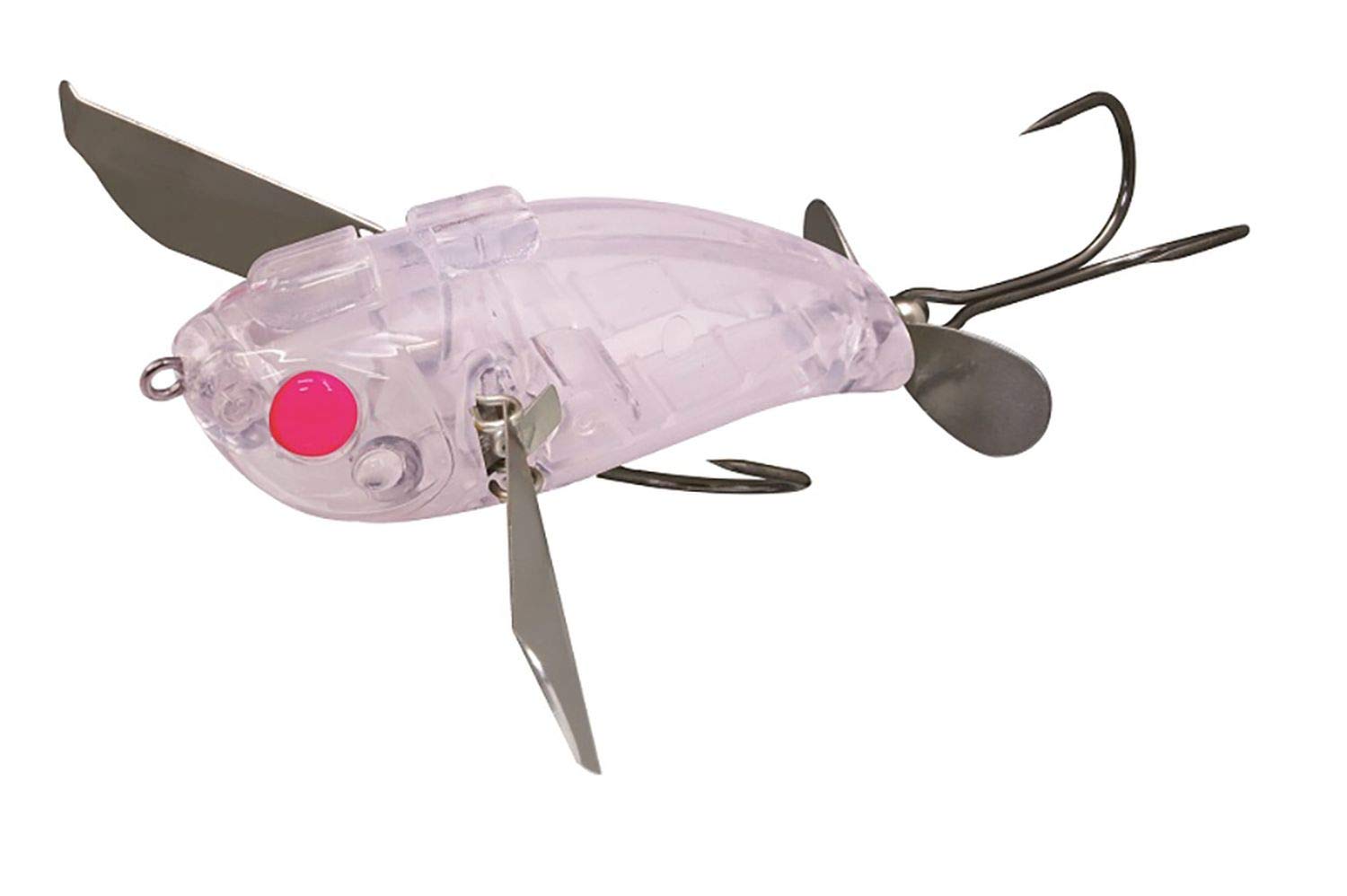 

JACKALL Lure Pompadour Catfish Custom YB Secret Clear Jr.