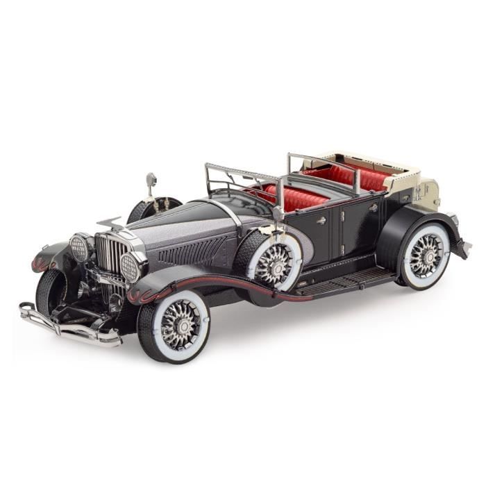 Metal Earth Fascinations, 1935 Duesenberg Model J 3D puzzle en métal, miniature découpée au Laser