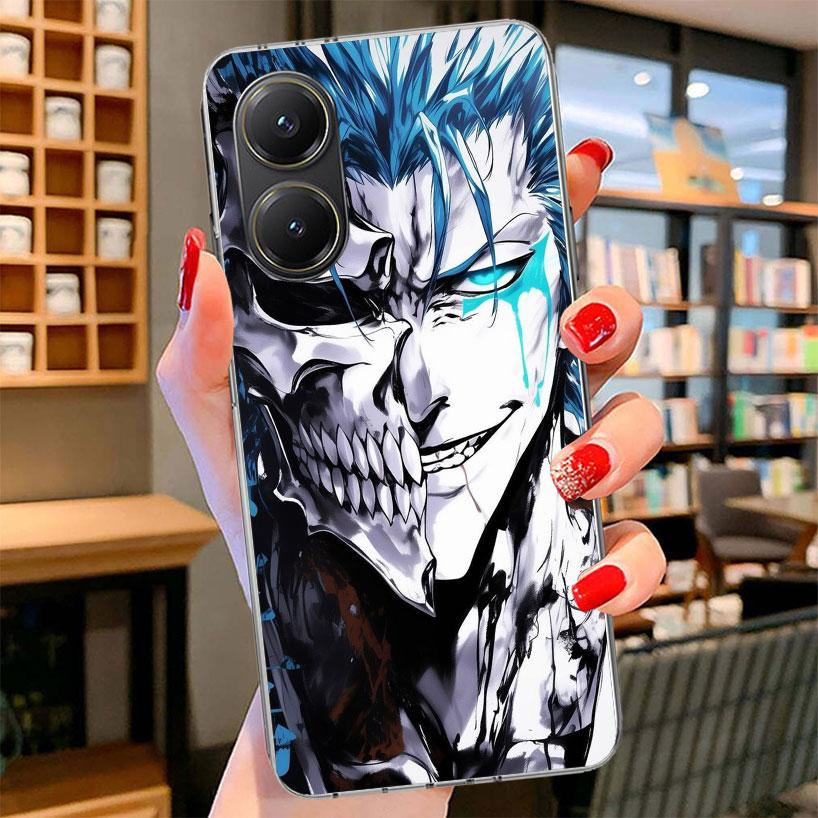 Grimmjow 6 Bleach Phone Case For Xiaomi Poco F7 Ultra X7 X6 X5 Pro M7 Redmi 15C 15 13C 13 12C 12 10C 10 9A 9C 9T 9 Shell Poco F7