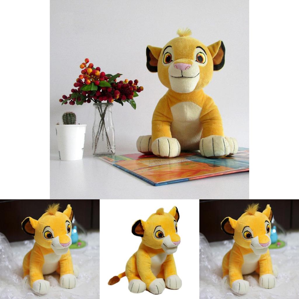 Cute And Courageous Simba Lion Plush Toy Ideal For Kids Bedding And Collectible