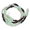 Natural Aventurine Smoky Quartz Garnet Gemstone Smooth Beads Necklace 17" UB4073 UB-4073