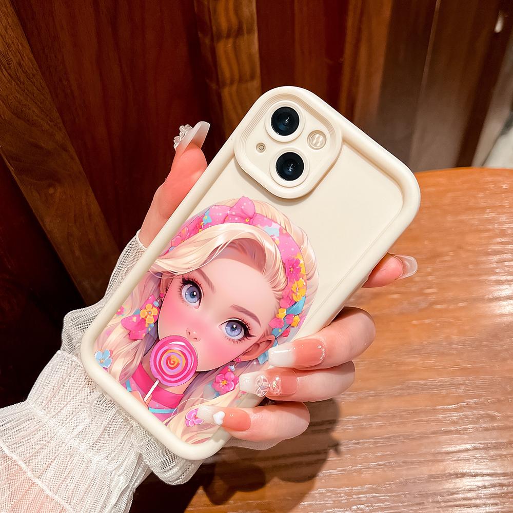 Soft Silicone Square Ladder Printing Pattern Phone Casing Full Cover Camera Shockproof Protection Rubber Case for Samsung