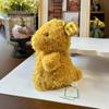 Cute Yellow Dragon Plush Toy British Style Stuffed Animal Doll Kids