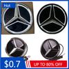 Adesivo per Auto per Mercedes Benz Emblema LED Luce Griglia Anteriore Stella Logo Illuminato Bianco Blu Rosso Distintivo W204 W205W213W253W166W1